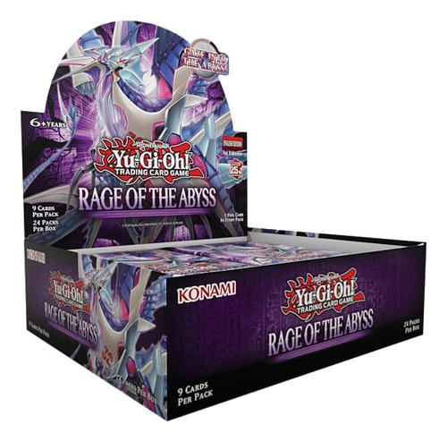 Cartas Yugioh Rage Of The Abyss - Booster Box Inglés