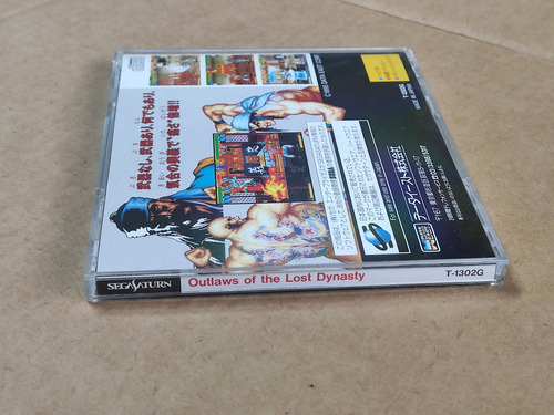 Outlaws Of The Lost Dynasty -- 100% Original -- Sega Saturn (Usado)