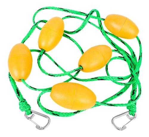 Cuerda Flotante Para Piscina De 5m Con Ganchos, Juego