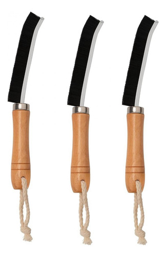 3 Crevice Brush Door Track Cleaning Brush For Deep Tile