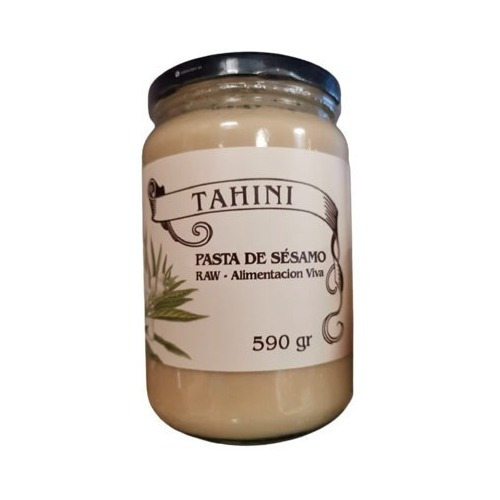 Tahini Pasta De Sésamo Raw 590g Oh Yeah It´s Vegan - Dw 