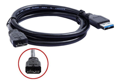 Cable Usb 3.0 Power Charger Data Sync Toshiba Disco Externo