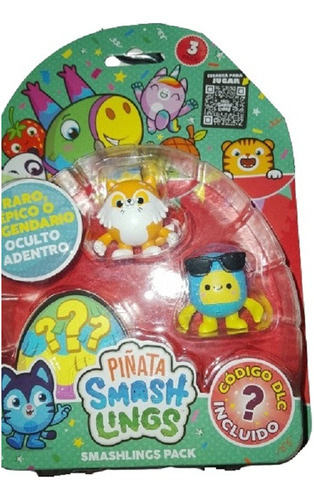 Piñata Smash Lings Roblox Pack X3 Figuras Surtido 5cmtictoys