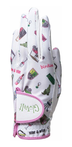 Glove It Fun Classic Nine And Wine Print Golf Soft For