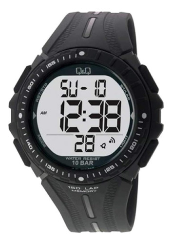 Reloj Q&q Digital Deportivo Luz Hombre 100% Original 