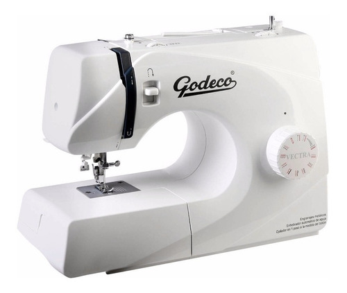 Imagen 2 de 2 de Máquina de coser recta Godeco Vectra portable blanca 220V