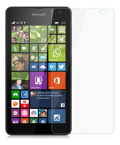 Film Protector Templado Para Pantalla Nokia Lumia 535