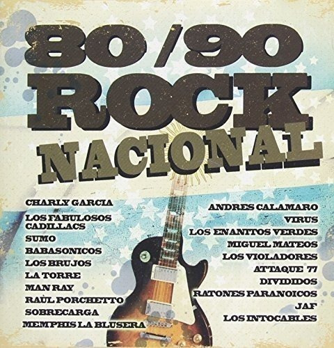 Varios Interpretes - Rock Nacional 80-90 Cd