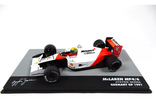 Ayrton Senna Mclaren Mp4/6 Formula 1 1991 1/43 F1