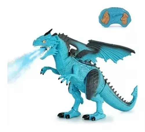 Figura Interativa - Dino Mega Rex com Controle Remoto - DM Toys