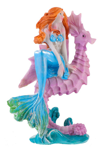 Figura De Sirena Artificial Para Decoración De Sirena, Pecer