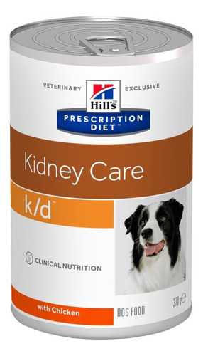 Lata Hill's K/d Canino 370g