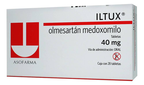 Iltux Tabletas 40 Mg, 28 Tabletas