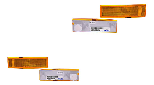 Kit Cuartos Ámbar S/foco Gmc Sonoma 82/94 Depo