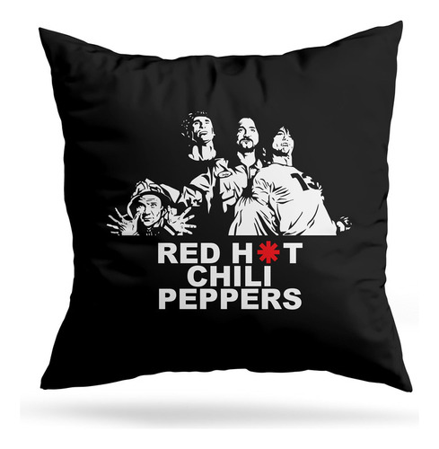 Cojin Deco Red Hot Chili Peppers (d0763 Boleto.store)