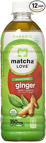 Amor Matcha Orgánico Japonés Matcha Y El Té Verde, Jengibre,