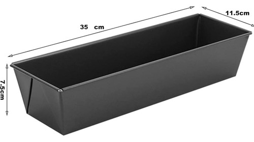 Molde Rectangular Molde Queque Molde Antiadherente 35cm