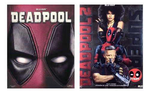 Deadpool 1 Y 2 Paquete Blu-ray Con Slipcover