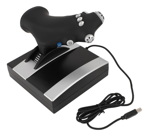 El Joystick De Flight Simulator Controla Un Timón De Acelera