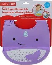 Comprar Babero Silicona Con Bolsillo Skip Hop