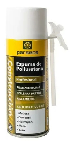 Imagen 1 de 1 de Espuma De Poliuretano Aerosol Parsecs X 300cm3