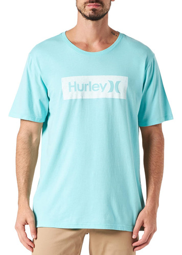 Hurley One & Only Camiseta De Manga Corta Con Textura En Caj