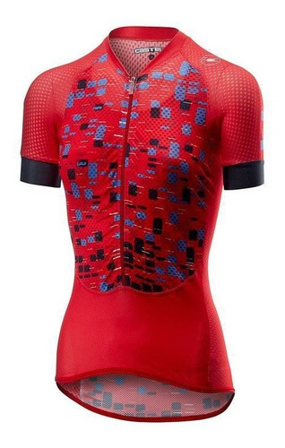Camisa Ciclismo Feminina Climbers Vermelha W Castelli