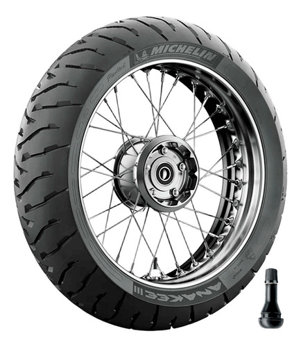 Pneu Michelin 150/70 R17 69v Cr Tl/tt Anakee 3 + Válvula Fva