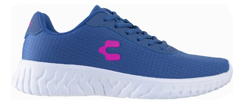 Tenis Charly Mujer Running Para Trotar 1059172 Azul Fiusha