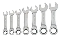 Comprar Juego De Llaves De Trinquete Métricas 7 Piezas 12 Puntos