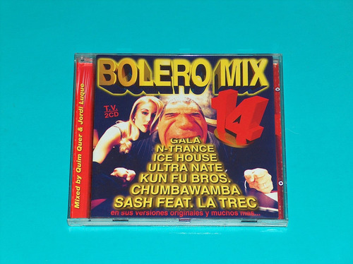 Bolero Mix 14 Megamix 2 Cd's Eurodance P78 Ks