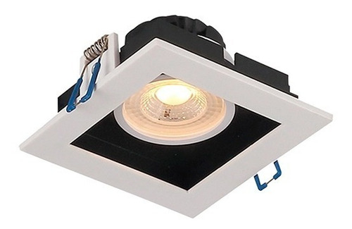 Spot Led De Embutir Quadrado Fundo Recuado Mr16 5w Taschibra