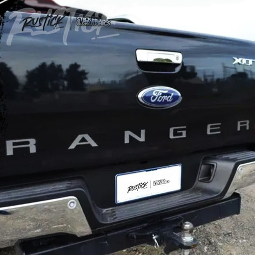Calco Portón Trasero Compatible Con Ford Ranger 2012 / 2018