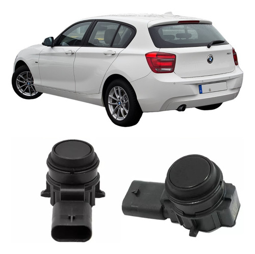 Sensor Re Estacionamento Bmw 116 118 125 66209261582 Cor Preto