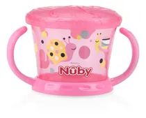 Comprar Porta Lanchinho Fácil Limpar Nuby 12+ Infantil Rosa Nb05564