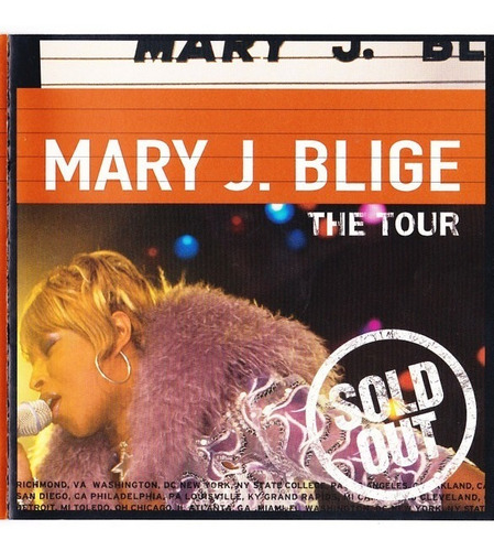 Mary J. Blige  The Tour Cd
