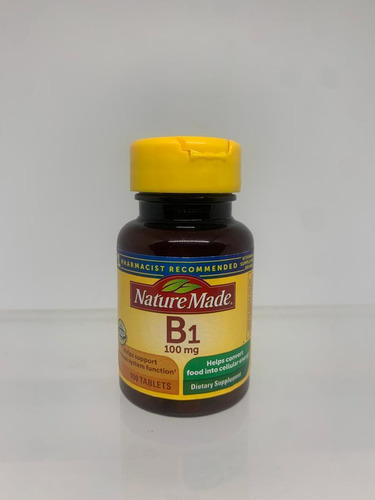 Venc Nov 2023 B1 100mg - 100 Tab Nature Made