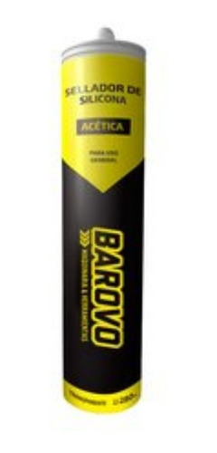 Imagen 1 de 8 de Silicona Transparente Sellador Pegamento 280ml