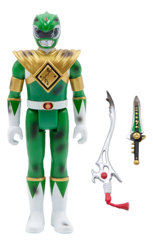 Reaction Power Rangers Green Ranger - Super 7