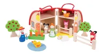 Comprar Casa Infantil Bigjigs Mi Granja Juego Madera Infantil 3años+