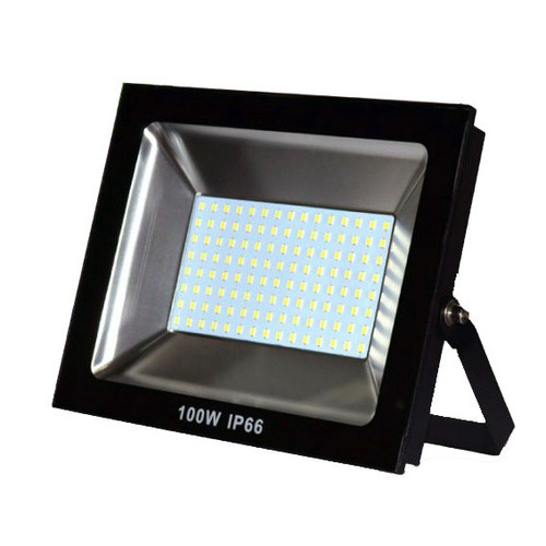 Refletor Eco Led Externo Smd Ip66 100w 6500k Br Biv Up Led