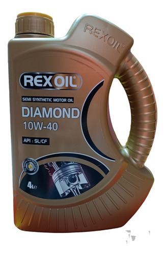 Aceite De Motor 10w40 Rexoil Semi Sintético 4l Diesel/gasoli