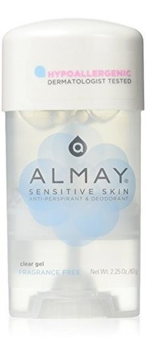 Almay Sensitive Skin Clear Gel, Antitranspirante Y Desodoran