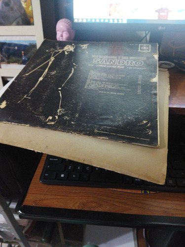 Lamina De Disco De Vinilo De Sandro Una Muchacha Y Una Guiit (Usado)