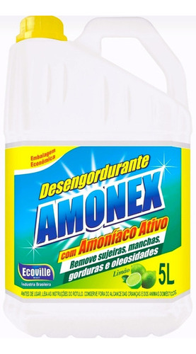 Desengordurante Amonex 5 Litros Ecoville