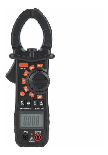 Jf-xuan Multimeter Ua2018b Black Handheld Digital Clamp