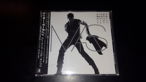 Ricky Martin Cd Musica Alma Sexo Cd Japones