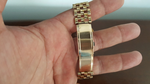 Relogio Omega Seamaster Folheado A Ouro 18k
