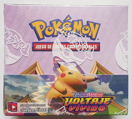 Caja Pokemon Tcg Voltaje Vivido Nueva Y Sellada !!!