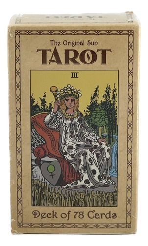 Mazo Cartas Tarot The Original Sun 78 Cartas Arcanos